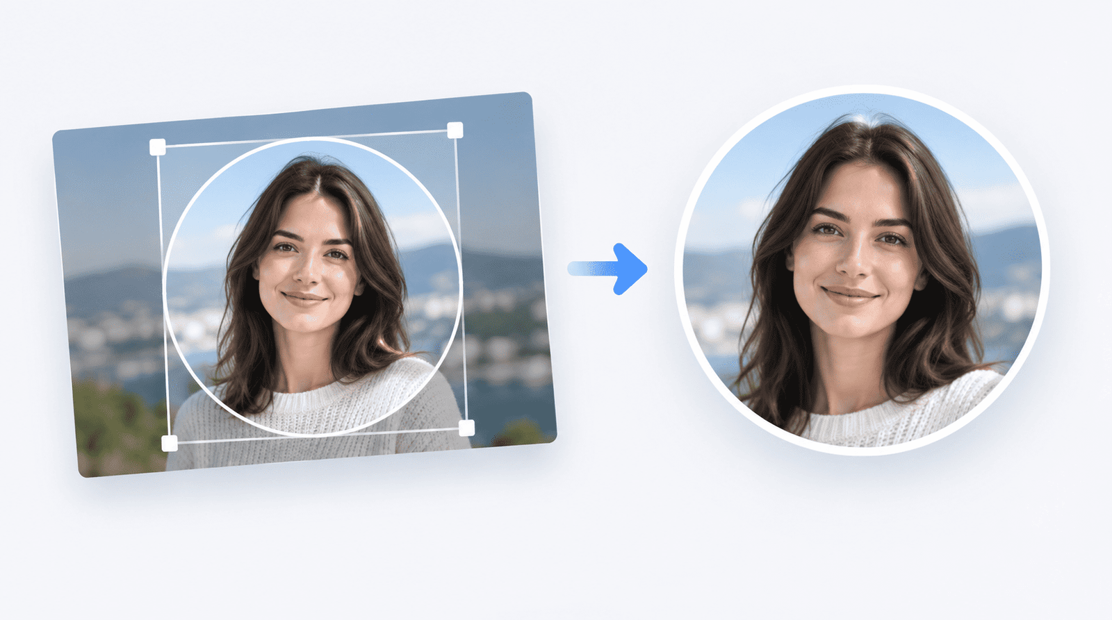 crop image into circle